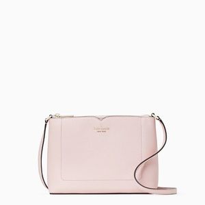 Kate Spade Harlow Crossbody in Chalk Pink
